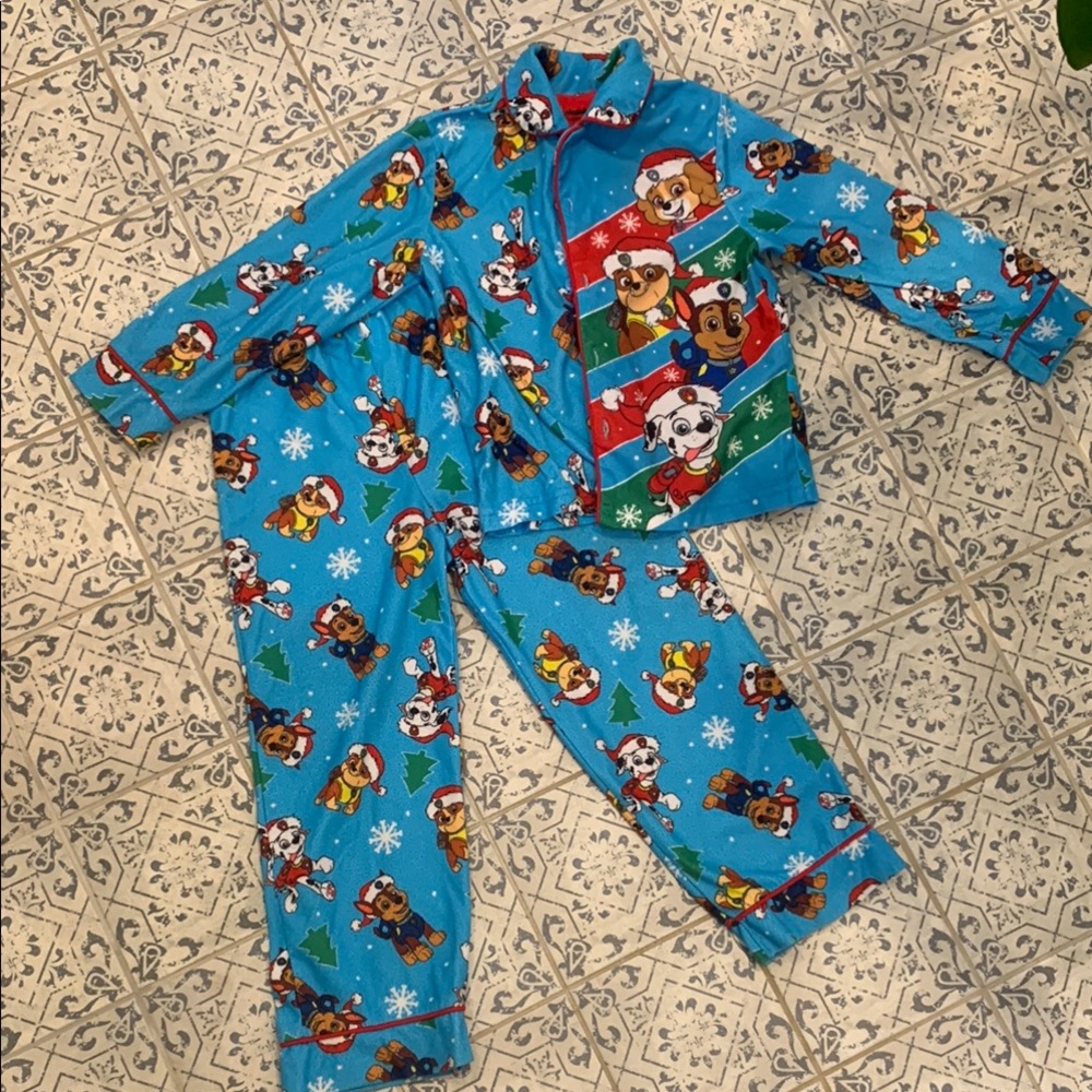 Kids Blue Paw Patrol Pajamas